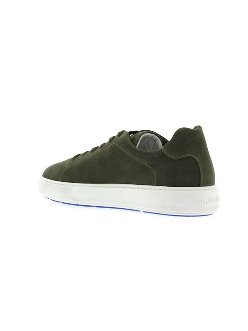 sneakers uomo in camoscio verde NERO GIARDINI | E302891U503